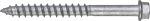 KWIK-CON II+ Torx hex head screw anchor
